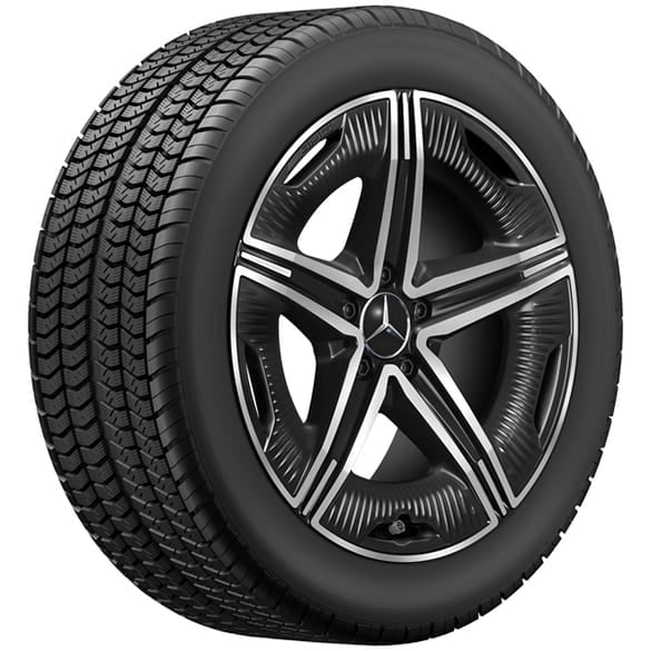 19 inch Winter Wheels EQE V295 black Genuine Mercedes-Benz