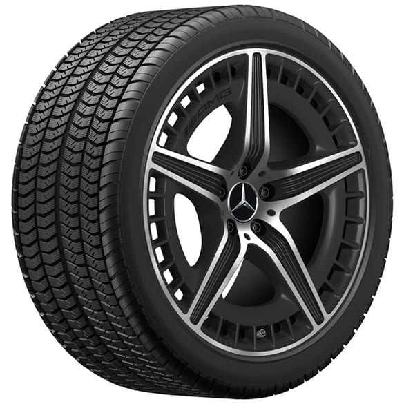 AMG Winter Wheels 20 inch EQE 43/53 V295 black Genuine Mercedes-AMG