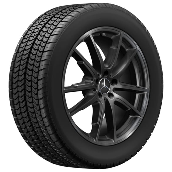 winter wheels 20 inch EQS X296 black genuine Mercedes-Benz Goodyear