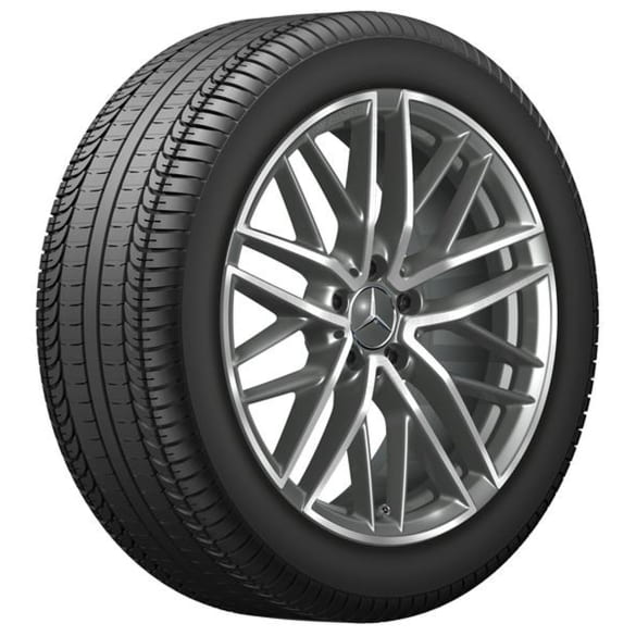 C43 AMG winter wheels 19 inch C-Class 206 titanium grey complete wheel set Genuine Mercedes-Benz 
