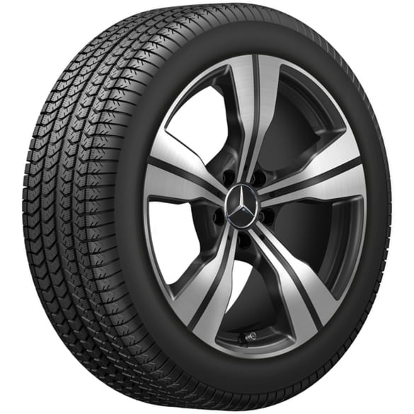 Winter wheels 18 inch C-Class estate All-Terrain S206 complete wheel set Genuine Mercedes-Benz 