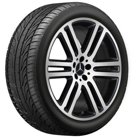 Winter wheels 21 inch GLE Coupé C167 black complete wheel set Genuine Mercedes-Benz 