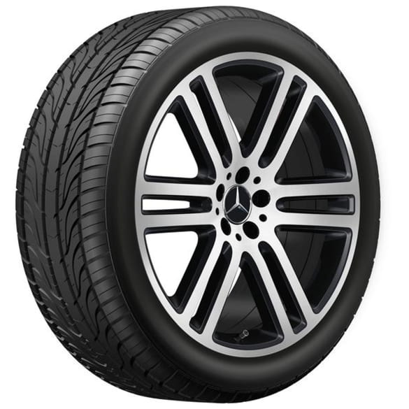 Winter wheels 21 inch GLE SUV V167 black complete wheel set Genuine Mercedes-Benz 