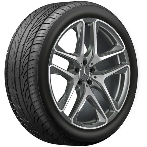 AMG winter wheels 21 inch GLE SUV V167 titanium grey complete weels set Genuine Mercedes-AMG
