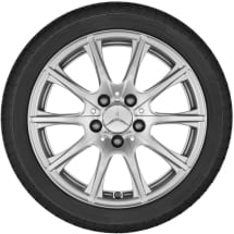 C-Class W205 winter wheels 16 inch genuine Mercedes-Benz | Q44014191014A/15A-W205