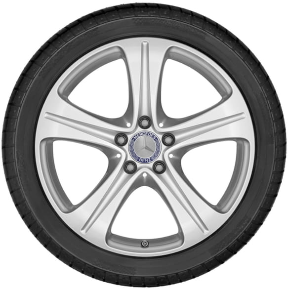 winter wheels 18 inch E-Class cabrio A238 silver complete wheels set Genuine Mercedes-Benz