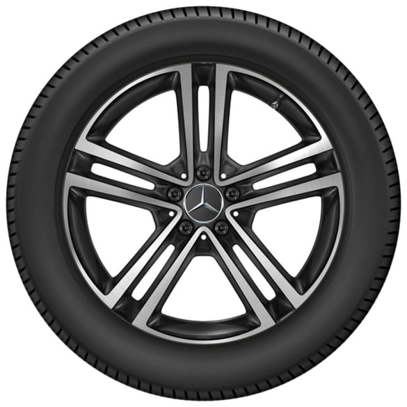 winter wheels 19 inch GLC SUV X253 black complete wheels set Genuine Mercedes-Benz