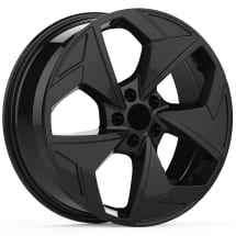 Winter wheels 18 inch black Smart ONE #1 HX11 complete wheel set Bridgestone | Fondmetal-18-Zoll-schwarz-B