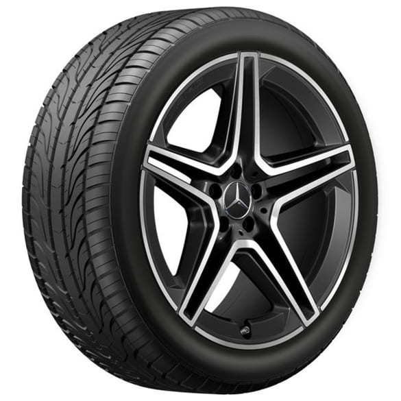 AMG winter wheels 21 inch GLS X167 black complere wheels set Genuine Mercedes-Benz