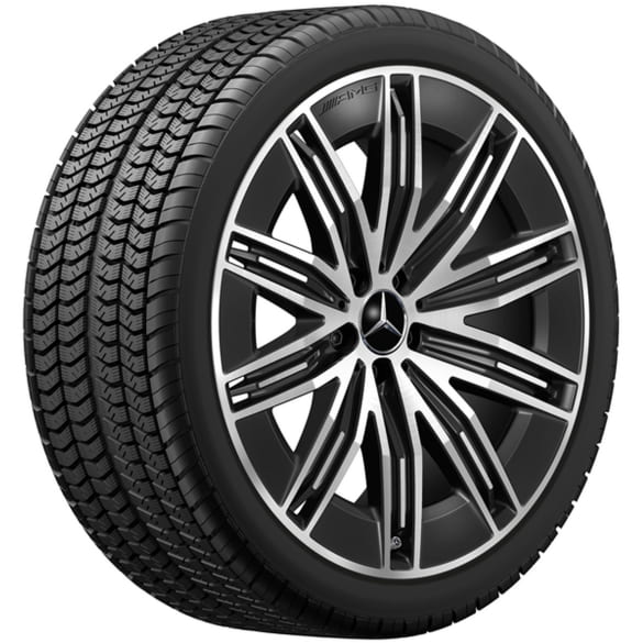 AMG winter wheels 21 inch EQE SUV X294 black complete wheels set Genuine Mercedes-AMG