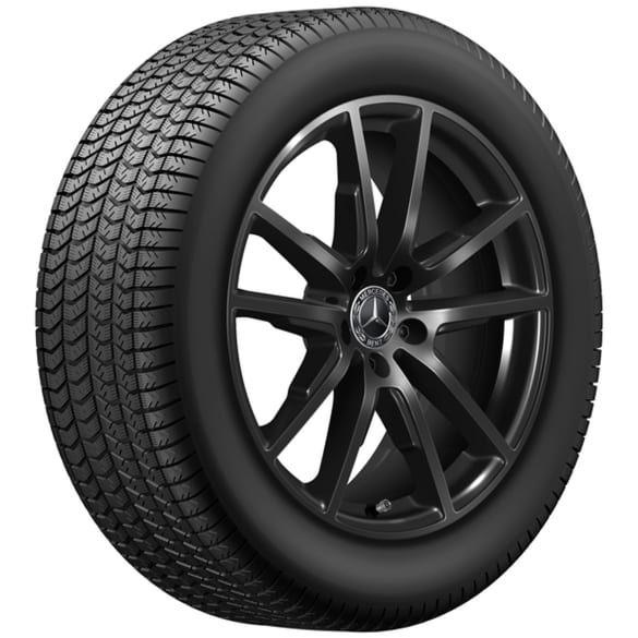 Wheels 19 inch EQE SUV X294 black complete wheels set Genuine Mercedes-Benz
