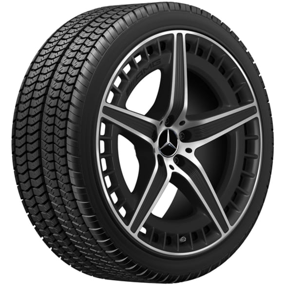EQE 43 / 53 AMG winter wheels 21 inch EQE SUV X294 matt black complete wheels Genuine Mercedes-AMG