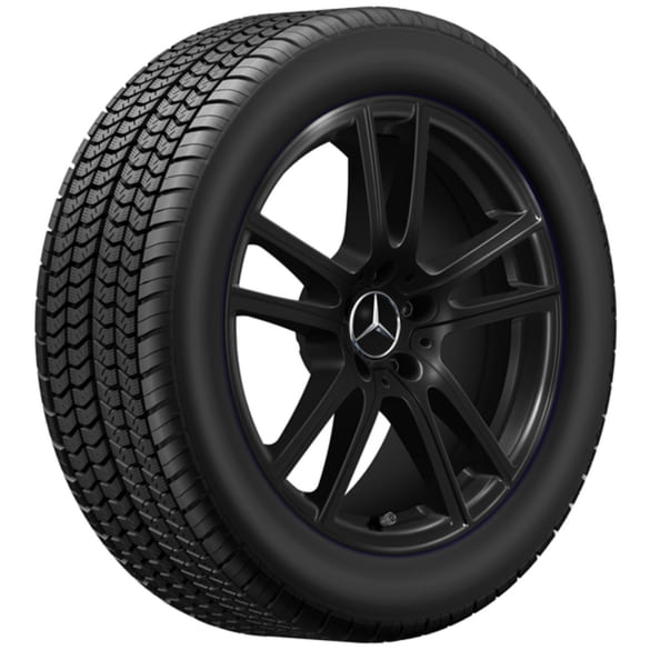18 inch winter wheels GLC X254 SUV black 5 double spokes genuine Mercedes-Benz