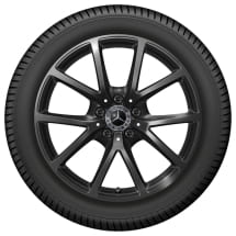 18 inch winter wheels CLE C236 A236 black 10-spokes genuine Mercedes-Benz Michelin | Q440141512360-236