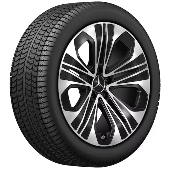 19 inch winter wheels E-Class W214 S214 black 5-spokes genuine Mercedes-Benz Continental
