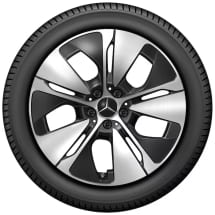19 inch winter wheels E-Class W214 S214 genuine Mercedes-Benz Continental | Q440141113670/680