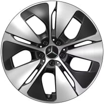19 inch winter wheels E-Class W214 S214 genuine Mercedes-Benz Continental | Q440141113670/680