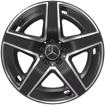 AMG 19 inch winter wheels GLC coupe C254 black genuine Mercedes-AMG | Q440301110320-C254