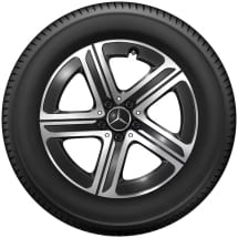 18 inch winter wheels GLC coupe C254 black Genuine Mercedes-Benz | Q44030111027A/28A-C254