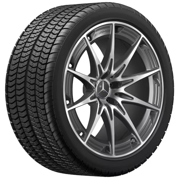 AMG 20 inch winter wheels AMG GT C192 tantalum grey Genuine Mercedes-AMG Pirelli