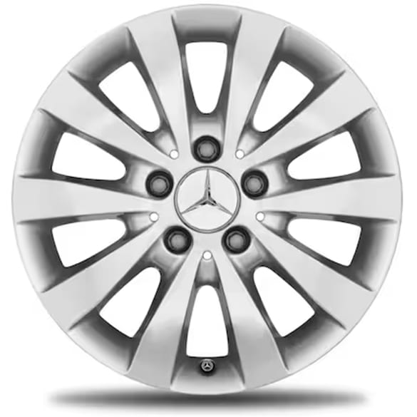 winter wheels 16 inch V-Class Mopf2 W447 silver complete wheels set Genuine Mercedes-Benz | Q44019111075A-76A