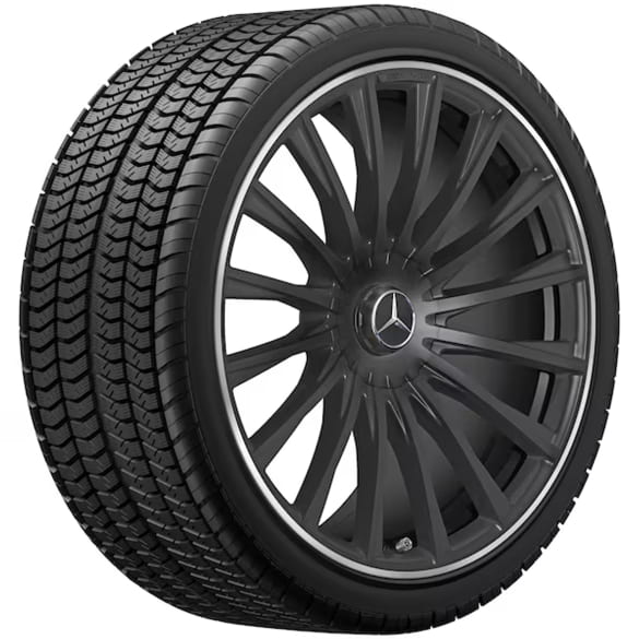 AMG winter wheels S63 E Performance V223 21 inch black matte Michelin