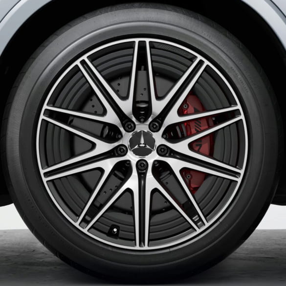 AMG Winter wheels GLC SUV X254 20 inch black matte Continental