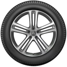 winter wheels 20 inch GLE Coupé C167 sheen finish genuine Mercedes-Benz | Q44030111017A/18A-C167