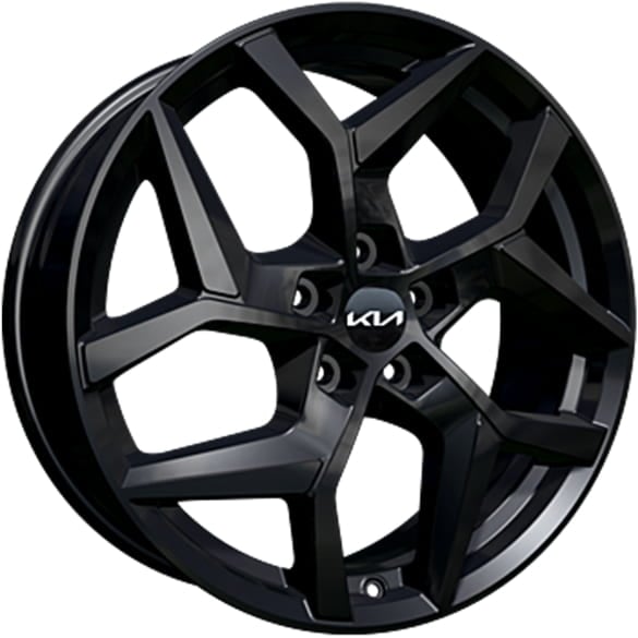 19 inch winter wheels KIA EV3 Bridgestone Musan Y-spokes black