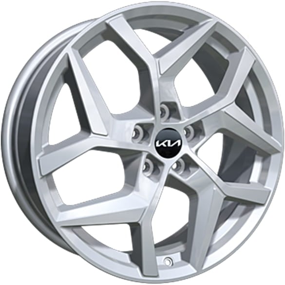 19 inch winter wheels KIA EV3 Bridgestone Musan Y-spokes silver