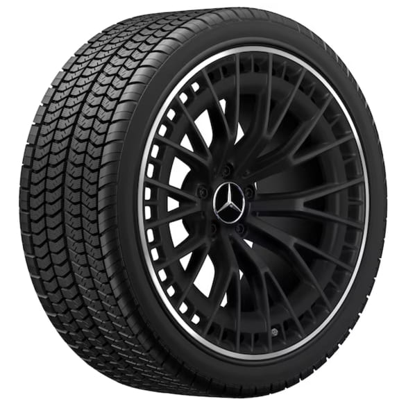 CLE 53 AMG 20-inch winter wheels CLE Coupé C236 cross-spoke black matt Genuine Mercedes-Benz