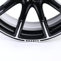 20 inch winter wheels BRABUS smart #3 HC11 Monoblock Z black | Z12-800-48-Conti