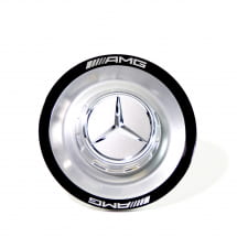 AMG edition hub caps cover forged wheel titanium grey | A00040050007756-B