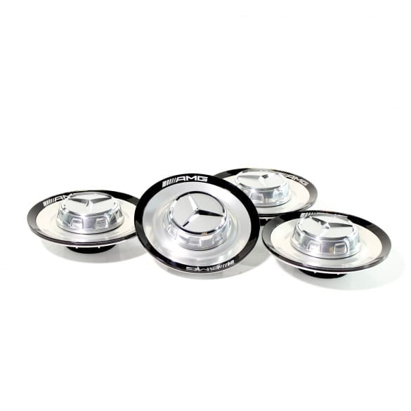 AMG edition hub caps cover forged wheel titanium grey | A00040050007756-B