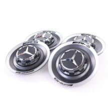 AMG hub cap centre lock design Edition 1 black yellow Original Mercedes-AMG | A0004005700 7Y86-B