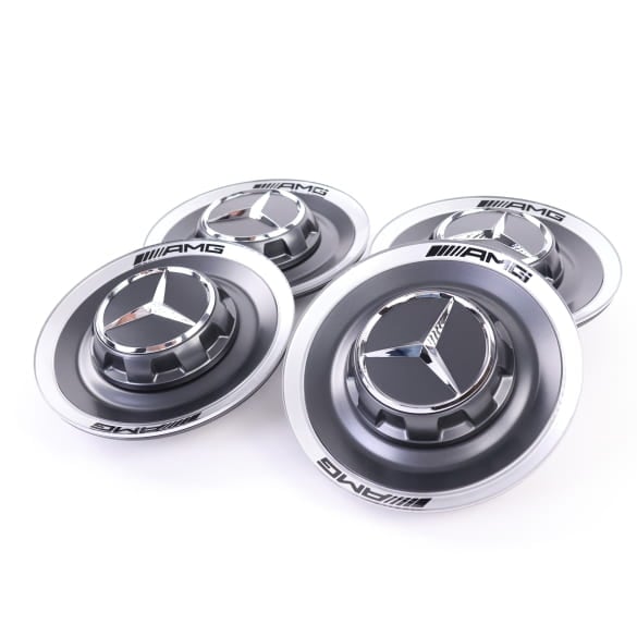 AMG hub cap central locking design tremolite grey matt Genuine Mercedes-Benz