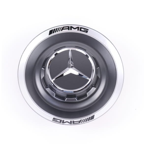AMG hub cap centre lock design Edition 1 black yellow Original Mercedes-AMG | A0004005700 7Y86-B