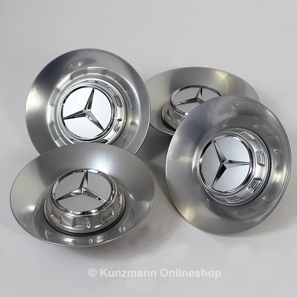 AMG hub caps cover forged wheel titanium grey GLE original Mercedes-Benz | A00040042007756-Satz