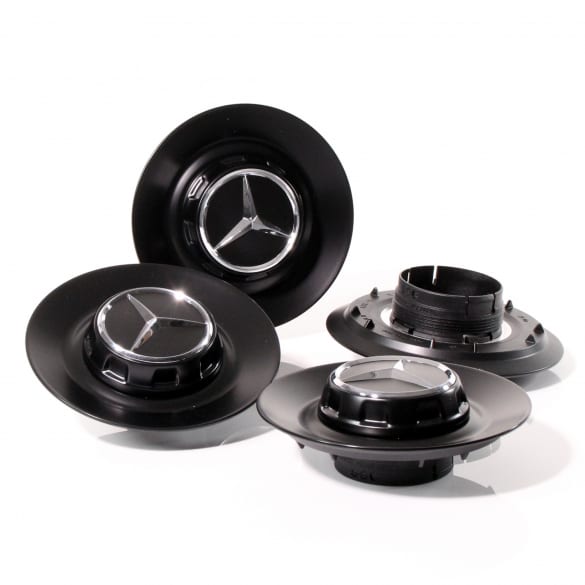 AMG hub caps cover forged wheel black matt GLE original Mercedes-Benz | A00040042009283-GLE167