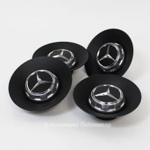 AMG hub caps cover forged wheel G 63 AMG black matt Original Mercedes-Benz | A0004004300 9283