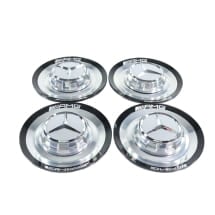 AMG Wheel hub cover forged rims hub cap chrome Genuine Mercedes-Benz | A0004006400 7756