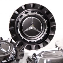 Mercedes-Benz hub cap cover, matt black | A0004004800 9283-B