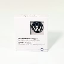 dynamic hub caps with VW logo original Volkswagen | 000071213D