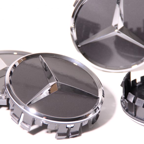 Mercedes-Benz center wheel hub caps tantal grey 7519 | A00040027007519-B Mercedes-Benz center wheel hub caps tantal grey 7519 | A00040027007519-B