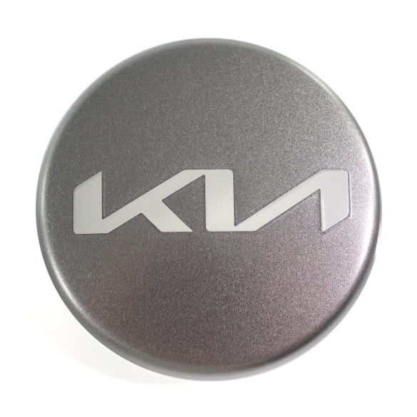 Hub cap set graphite grey satinfinish 50mm new logo genuine KIA | 66400ADE91GRA-Set Hub cap set graphite grey satinfinish 50mm new logo genuine KIA | 66400ADE91GRA-Set