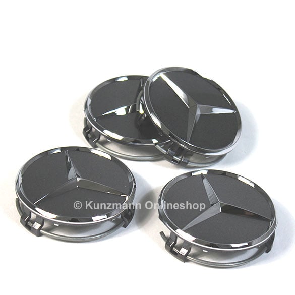 wheel hub cap set himalaya grey Genuine Mercedes-Benz