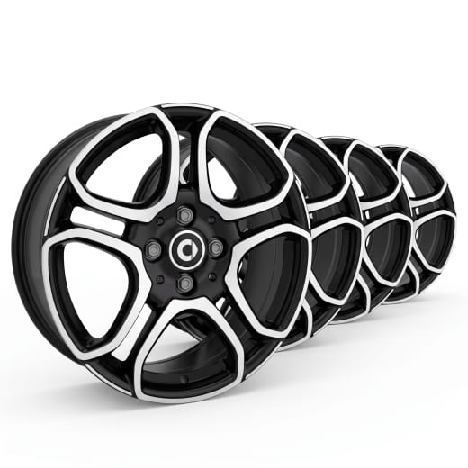 15-inch rim set genuine smart 453 10-spoke-design | A4534018600/8500