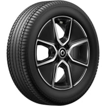 15 inch wheels smart 453 black | A4534016201/6301