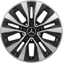 16 inch wheels A-Class V177 5-twin-spoke black matte | A1774010000 7X36-V177
