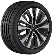 16 inch wheels A-Class V177 5-twin-spoke black matte | A1774010000 7X36-V177